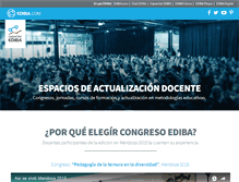 Tablet Screenshot of capacitar.ediba.com